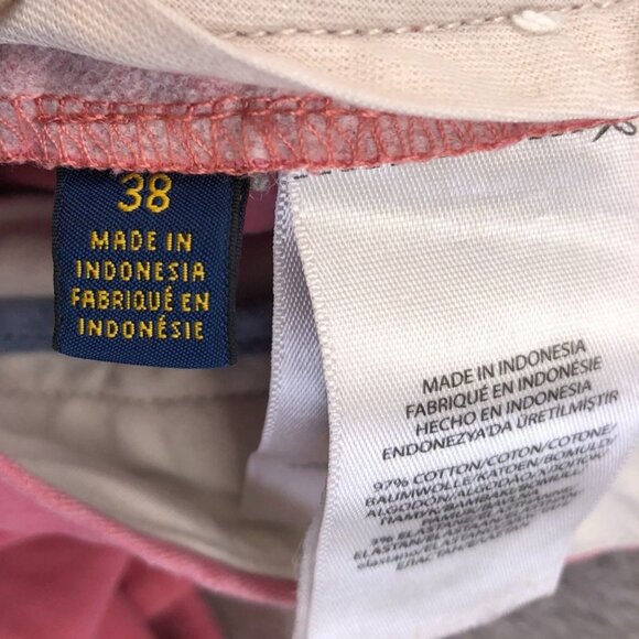 Polo Ralph Lauren Mens Short Size 38 Classic Fit Stretch Chino Flat Front Casual - Picture 4 of 16